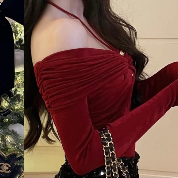 Off shoulder top - Picture 3 of 4